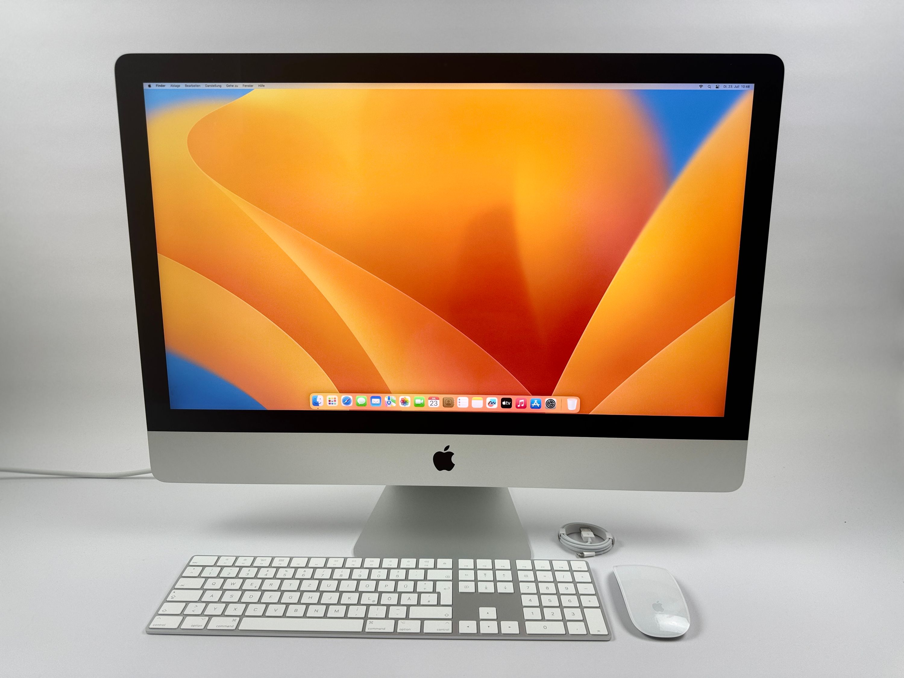 Apple iMac Retina 5K 27“ 8-Core i7 3,8 Ghz 16 GB Ram 1 TB SSD RP 5500 XT 8 GB SILBER 2020