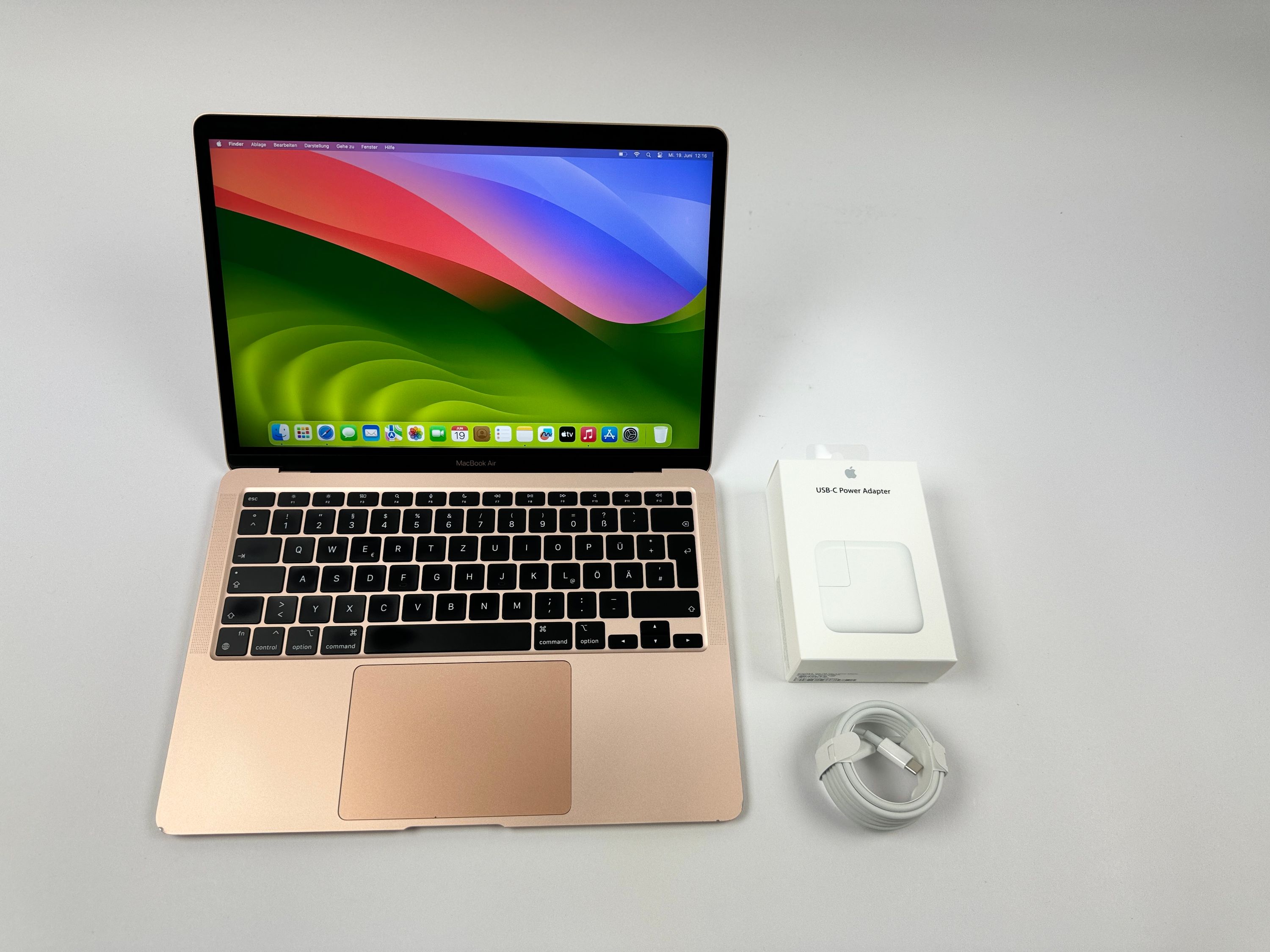 Apple MacBook Air 13,3“ M1 8C CPU 8C GPU 512 GB SSD 16 GB Ram 2020 Gold