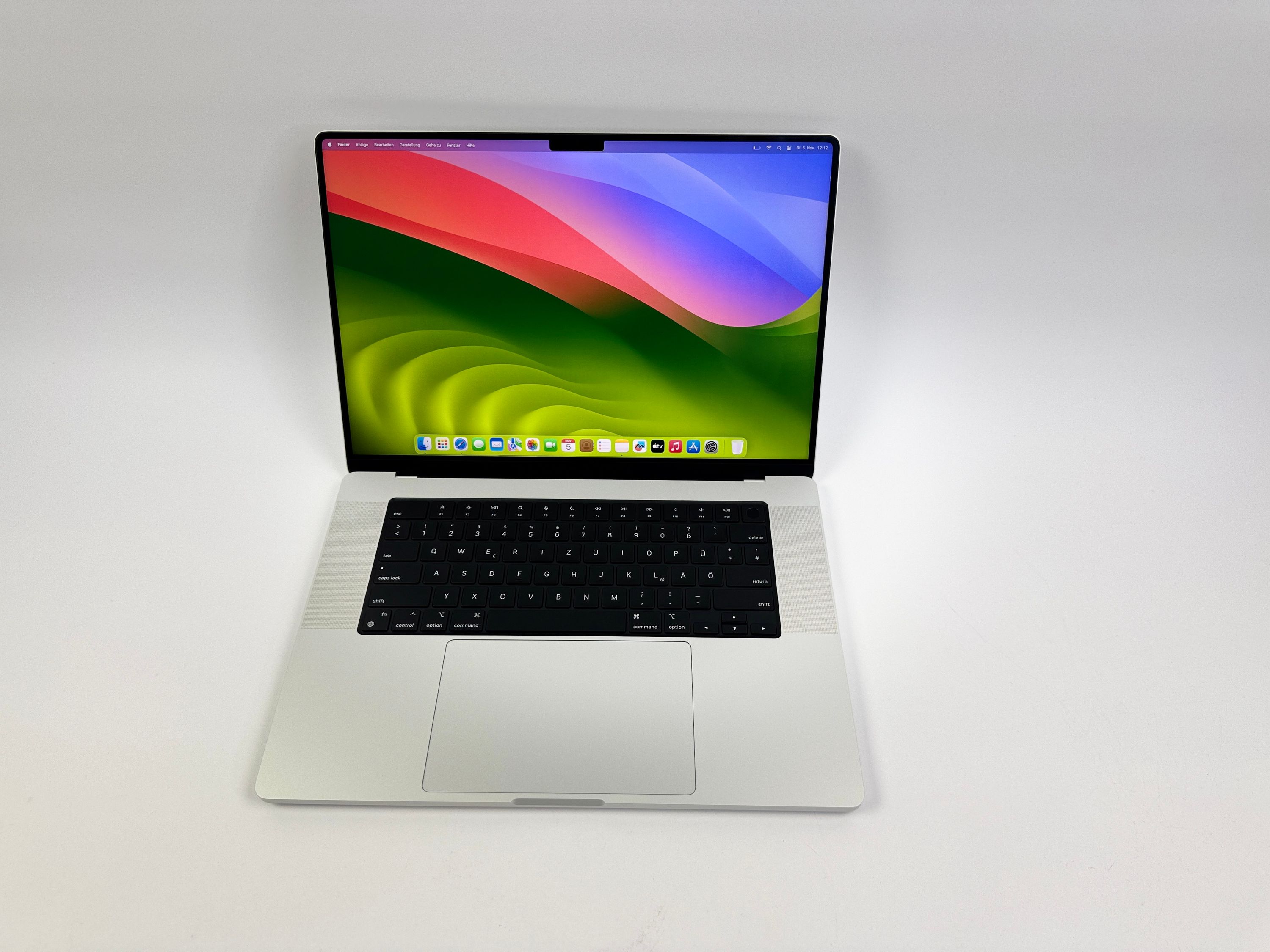 Apple MacBook Pro 16“ M1 PRO 10C CPU 16C GPU 1 TB SSD 16 GB Ram 2021 SILBER