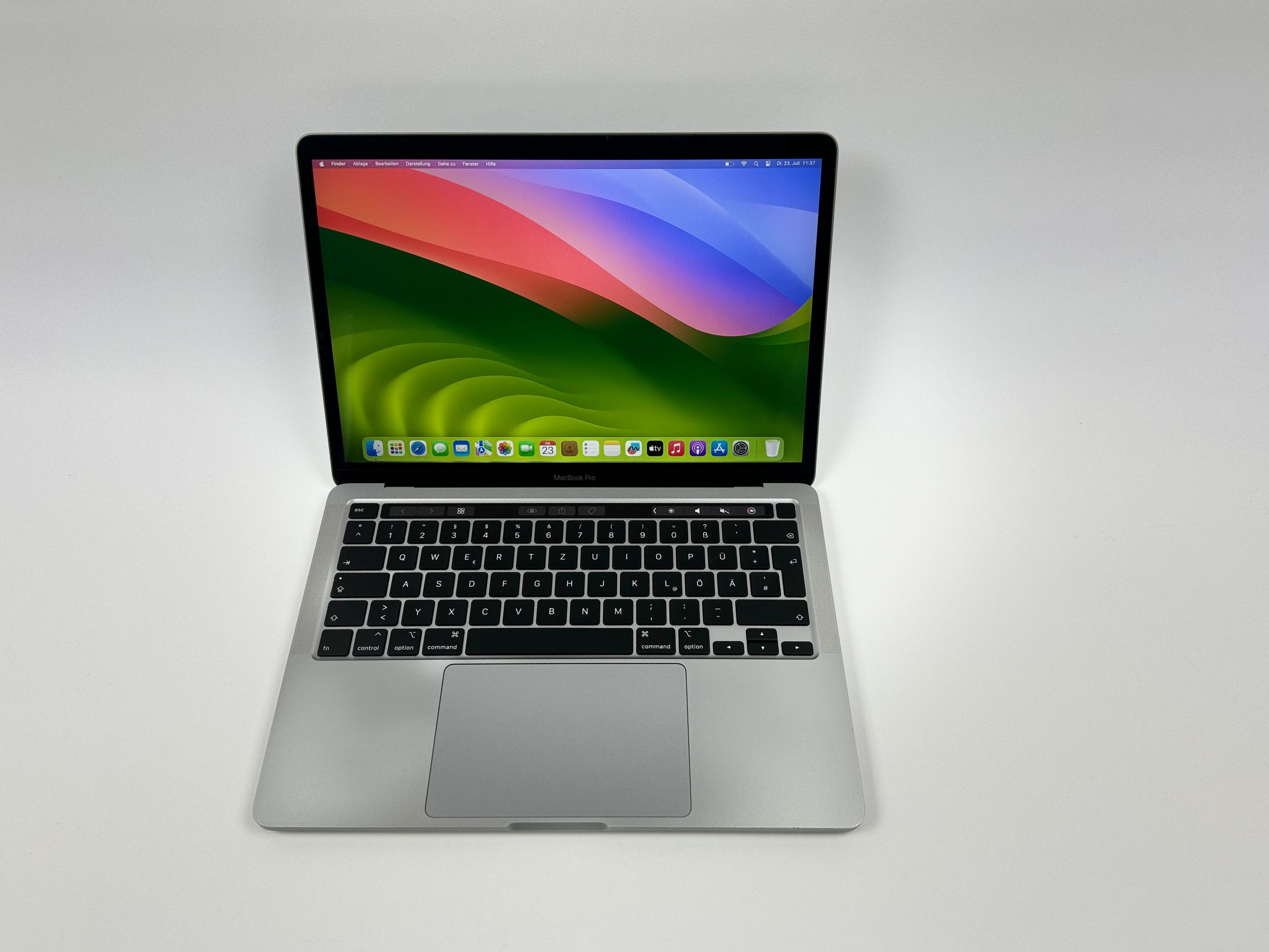 Apple MacBook Pro Retina TouchBar 13,3“ i5 2,0 Ghz 512 GB SSD 16 GB Ram SPACE GREY 2020