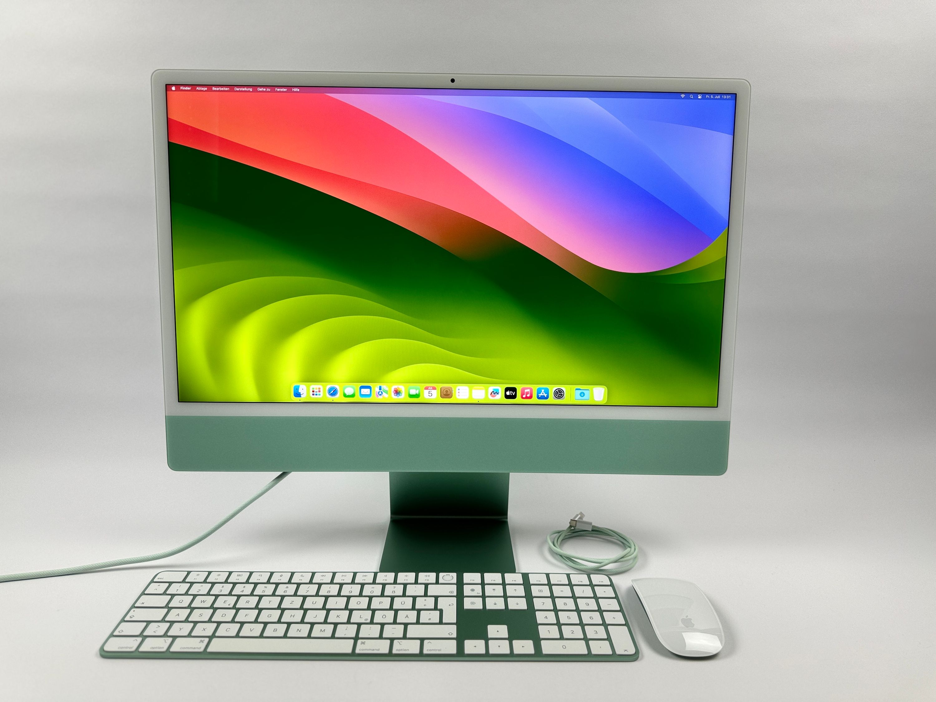 Apple iMac 24" M1 8-Core CPU 8-Core GPU 16 GB RAM 512 GB SSD grün 2021
