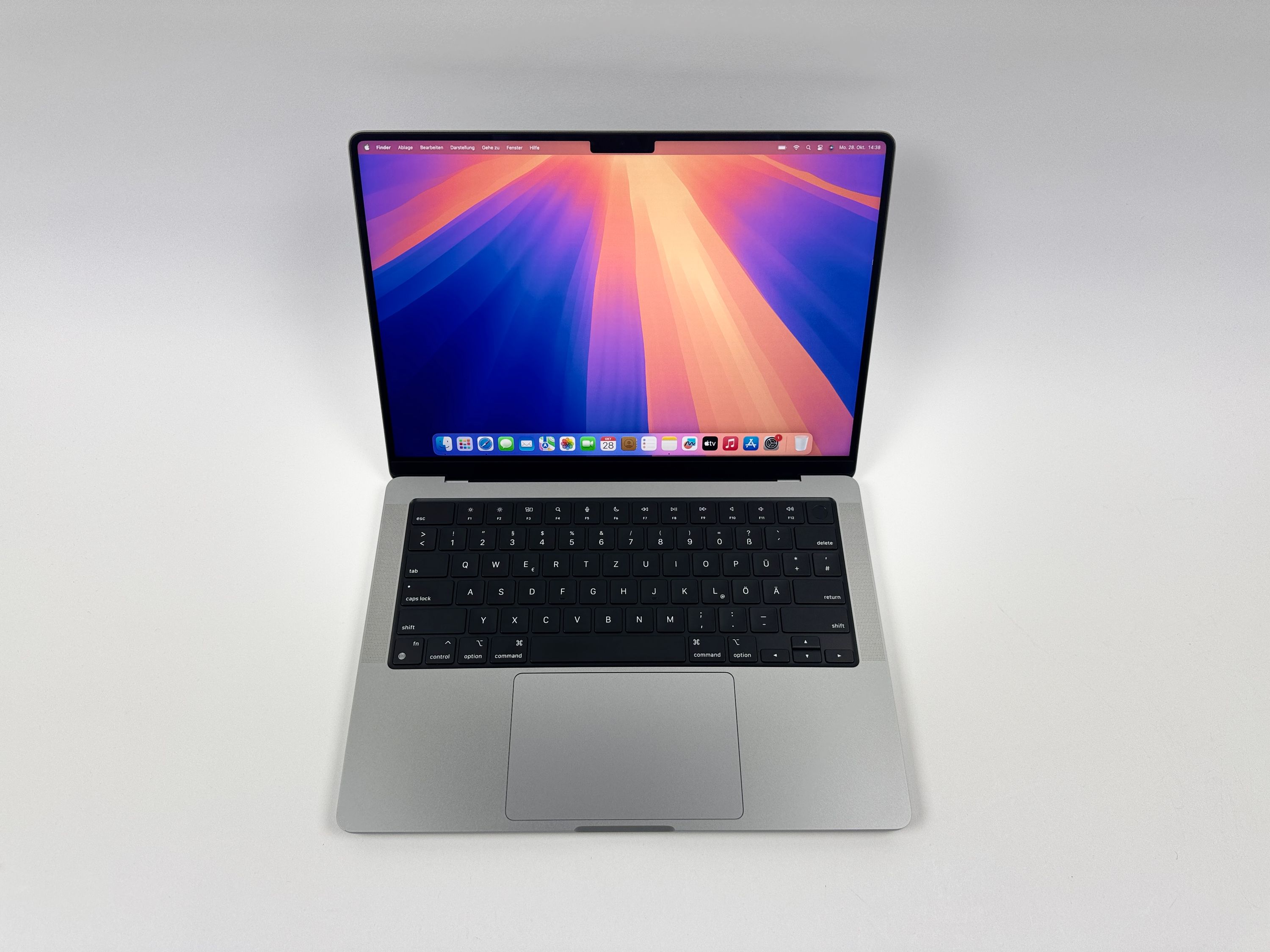 Apple MacBook Pro 14“ M2 PRO 10C CPU 16C GPU 512 GB SSD 16 GB Ram 2023 SPACE GREY