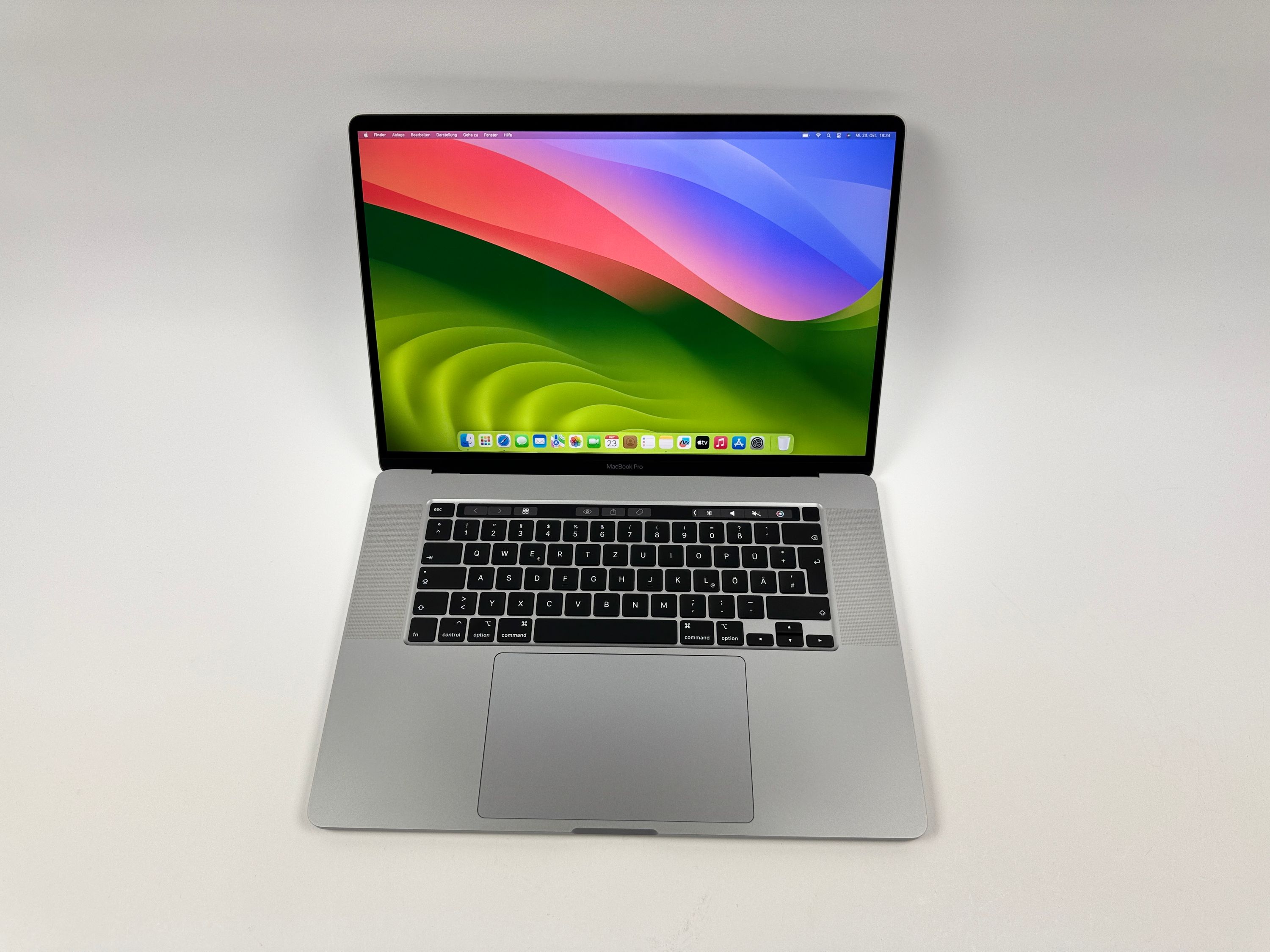 Apple MacBook Pro Retina TouchBar 16“ 8-Core i9 2,3 Ghz 2 TB SSD 16 GB Ram SPACEGREY 2019