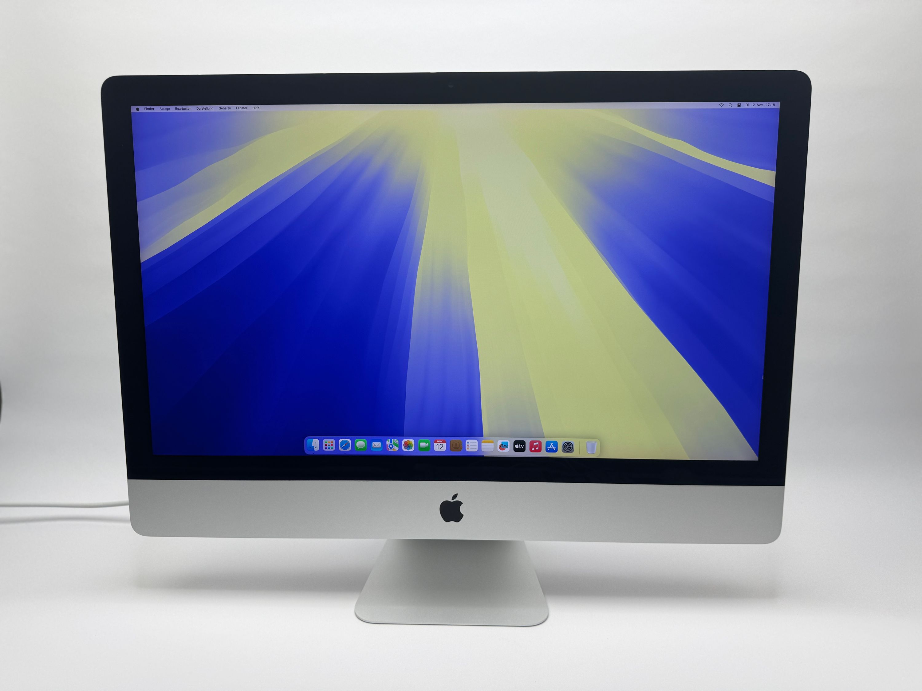 Apple iMac Retina 5K 27“ 6-Core i5 3,7 Ghz 64 GB Ram 1 TB SSD RP580X 2019 SILBER