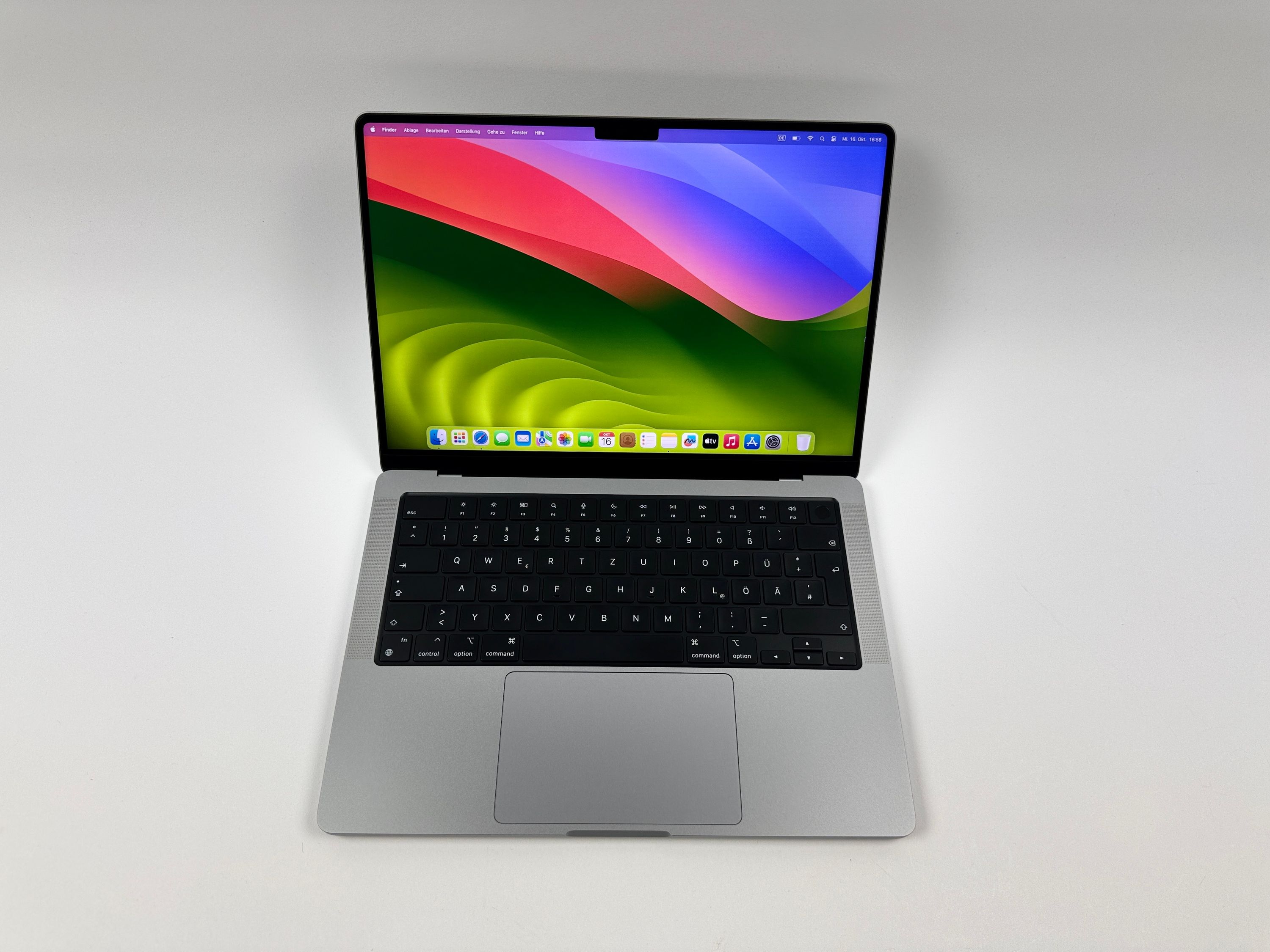 Apple MacBook Pro 14“ M1 PRO 8C CPU 14C GPU 512 GB SSD 32 GB Ram 2021 SPACE GREY