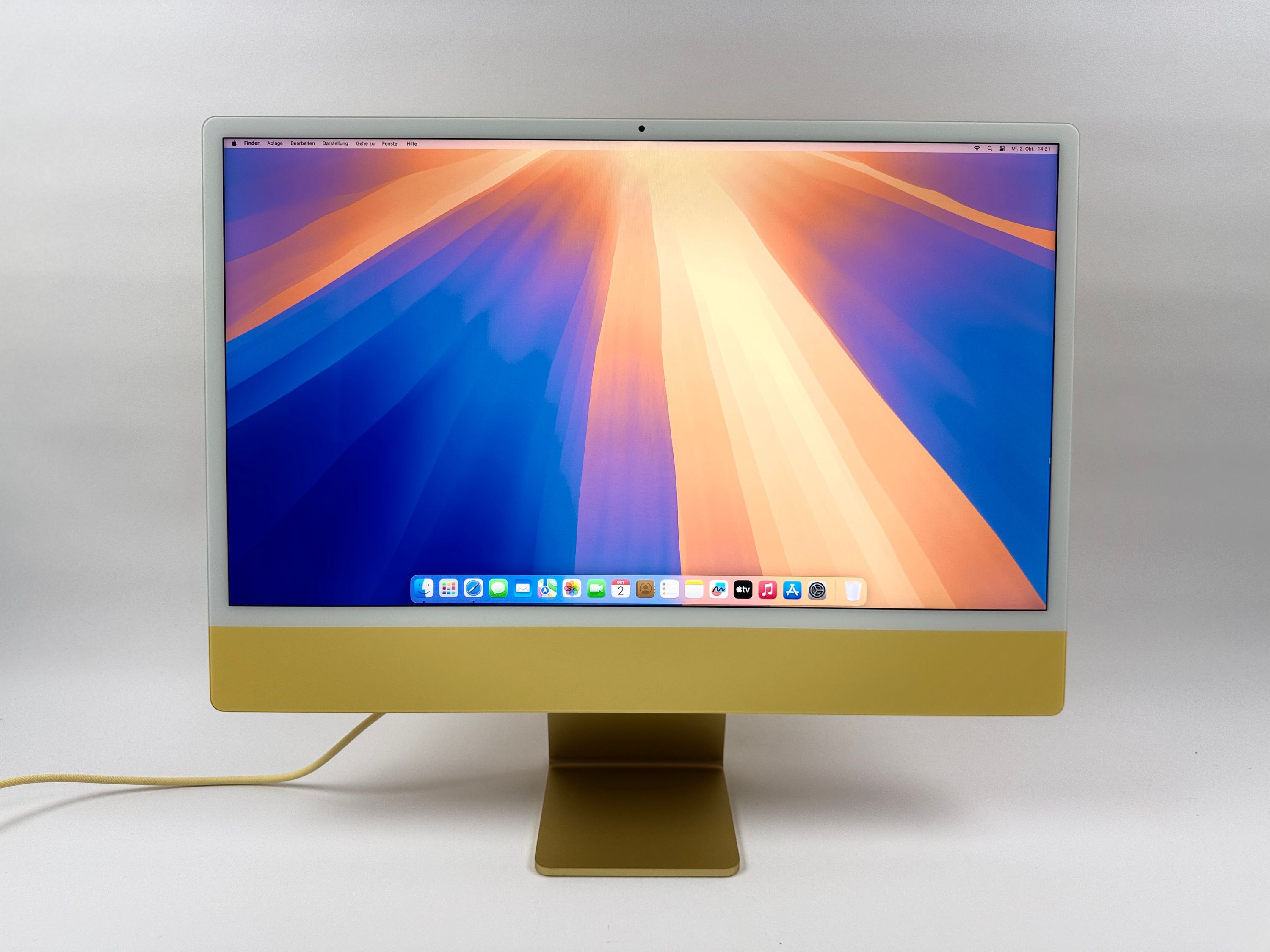 Apple iMac 24" M1 8-Core CPU 8-Core GPU 16 GB RAM 1 TB SSD Gelb