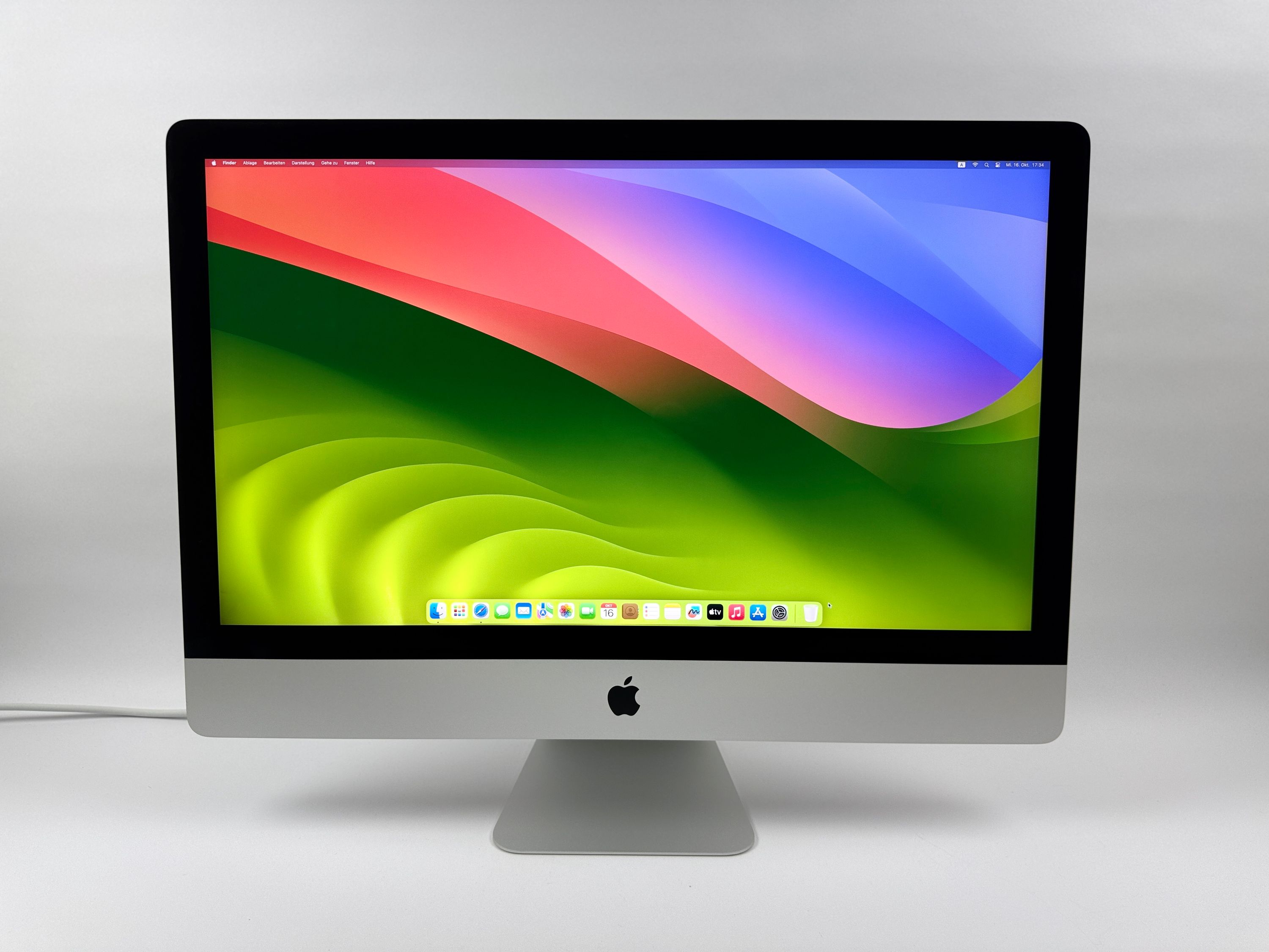 Apple iMac Retina 5K 27“ 10-Core i9 3,6 Ghz 64 GB Ram 512 GB SSD RP 5700 XT SILBER 2020