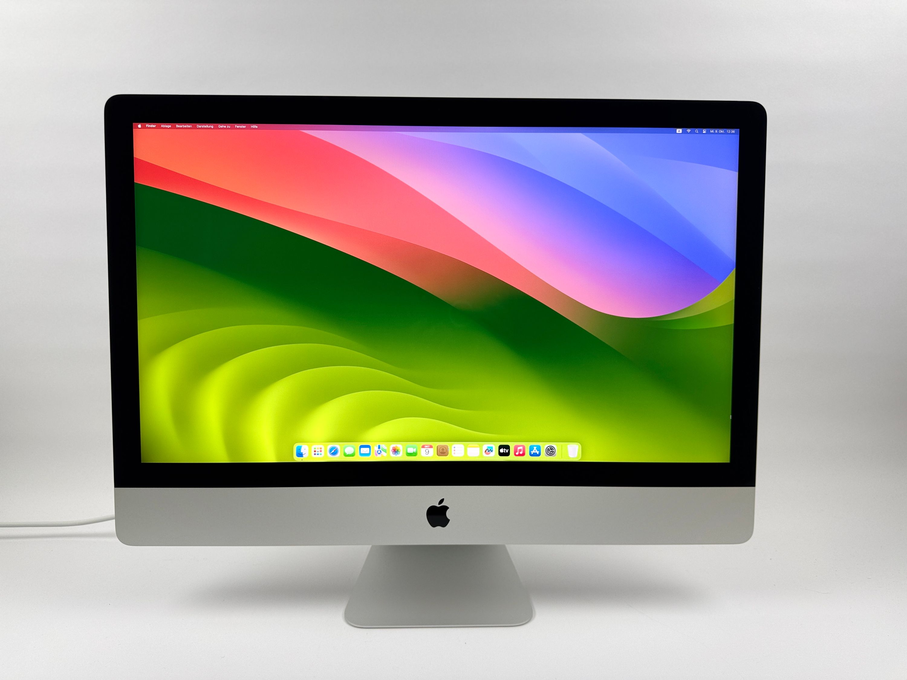 Apple iMac Retina 5K 27“ 6-Core i5 3,3 Ghz 64 GB Ram 1 TB SSD RP 5300 SILBER 2020