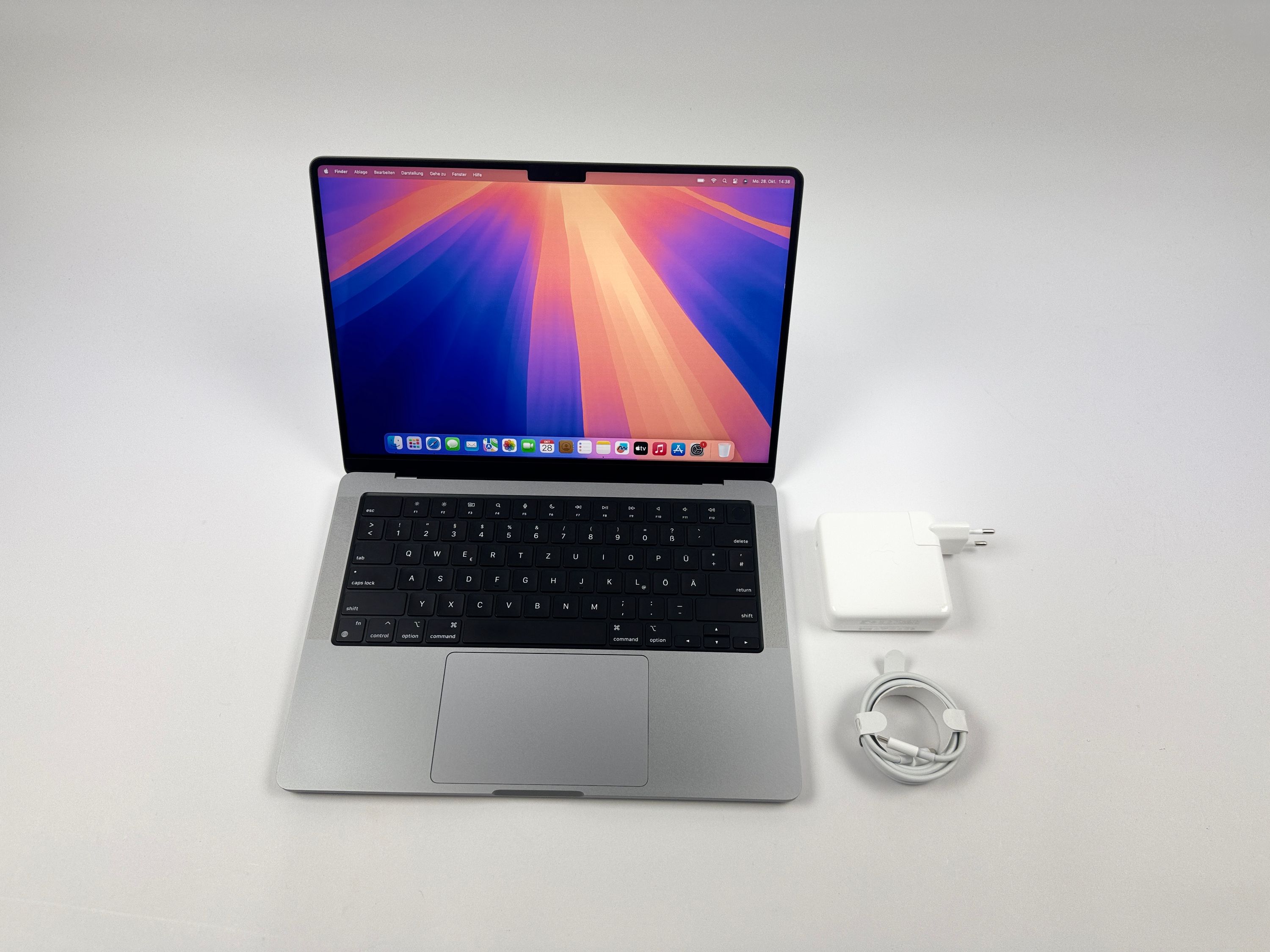 Apple MacBook Pro 14“ M2 PRO 10C CPU 16C GPU 512 GB SSD 16 GB Ram 2023 SPACE GREY