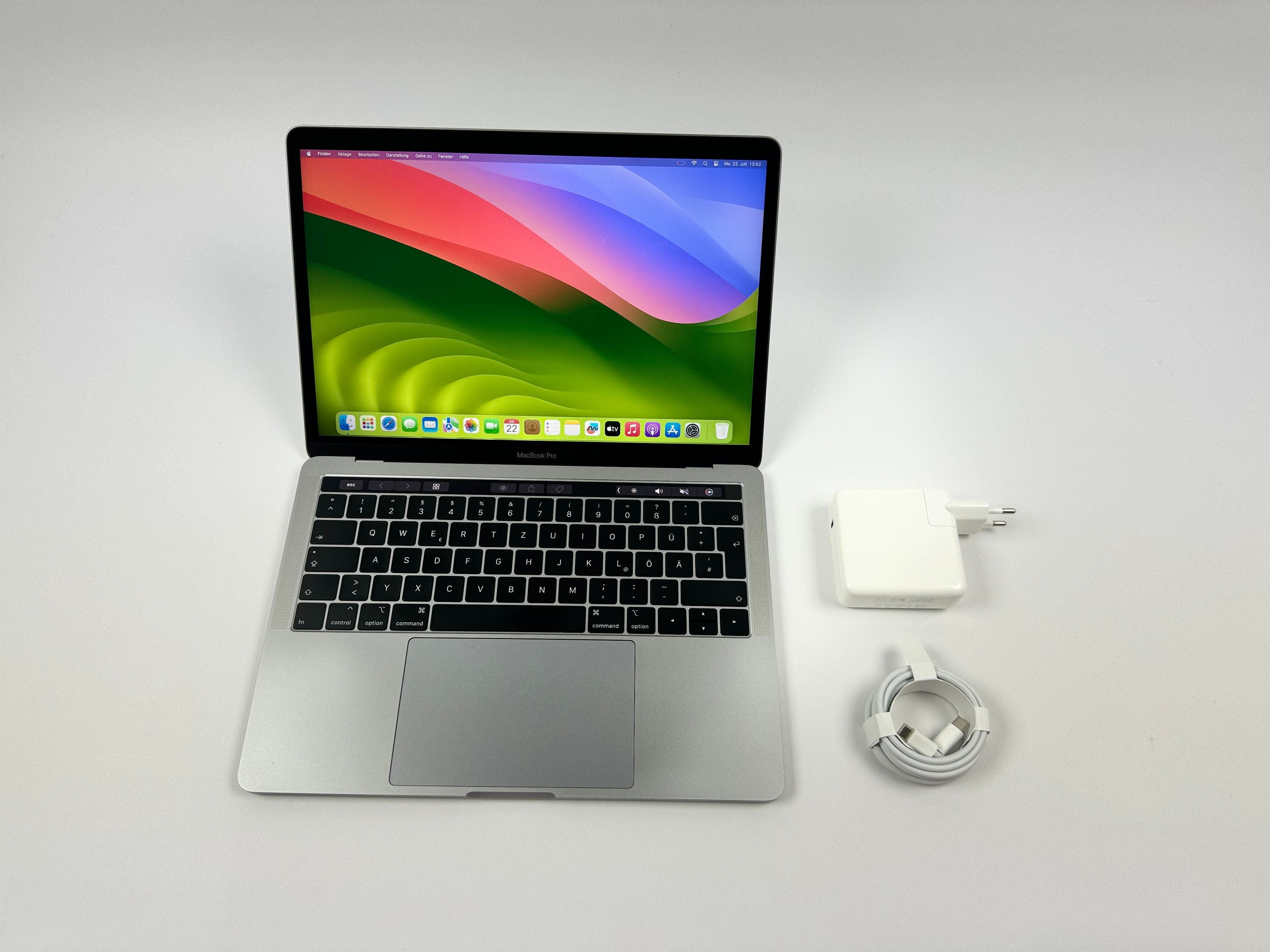 Apple MacBook Pro Retina TouchBar 13,3“ i5 2,4 Ghz 1 TB SSD 16 GB Ram SPACE GREY 2019