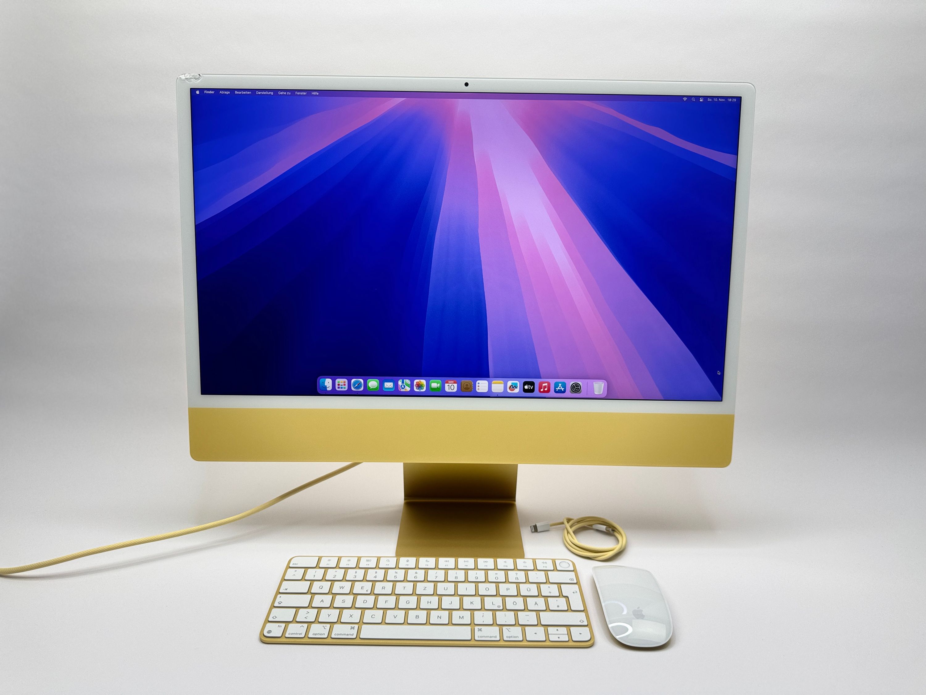 Apple iMac 24" M1 8-Core CPU 8-Core GPU 16 GB RAM 1 TB SSD Gelb