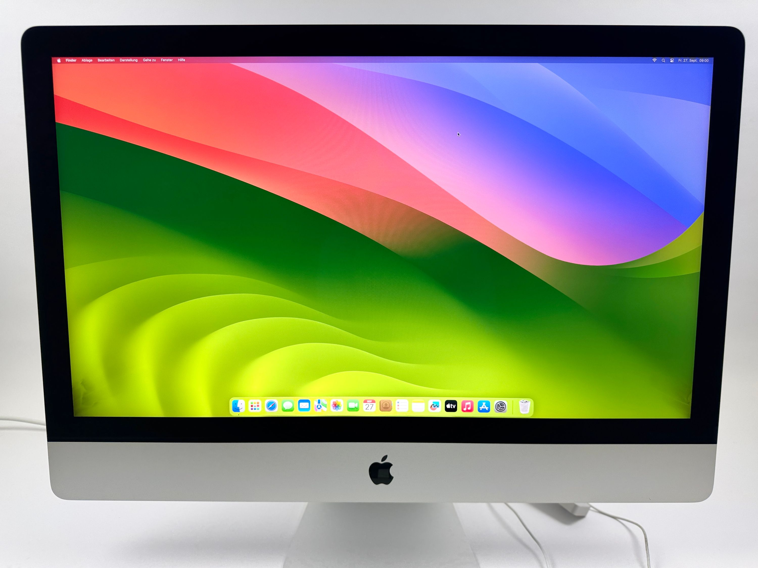 Apple iMac Retina 5K 27“ 8-Core i7 3,8 Ghz 32 GB Ram 1 TB SSD RP 5500 XT 8 GB SILBER 2020